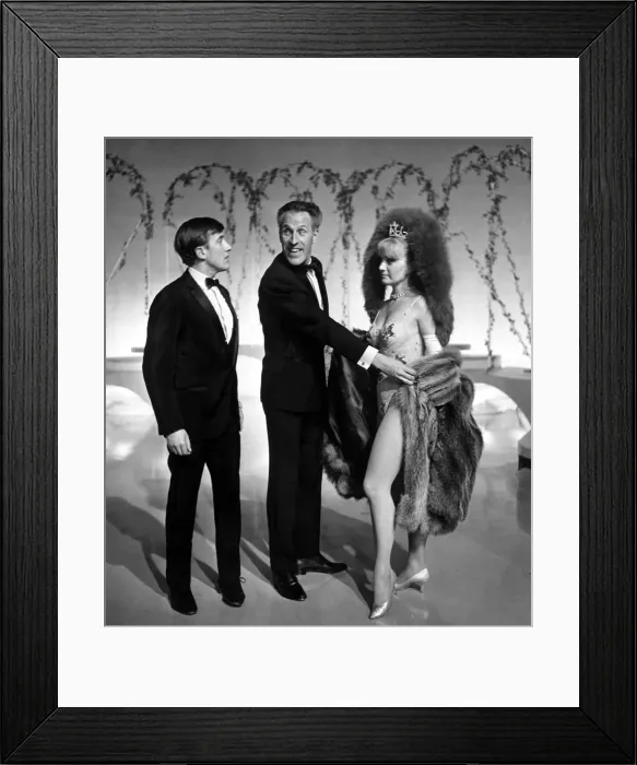 Framed Print : The Bruce Forsyth Show - with Roy Castle and Georgina Allen circa 1965 Framed Print : The Bruce Forsyth Show - with Roy Castle and Georgina Allen circa 1965
