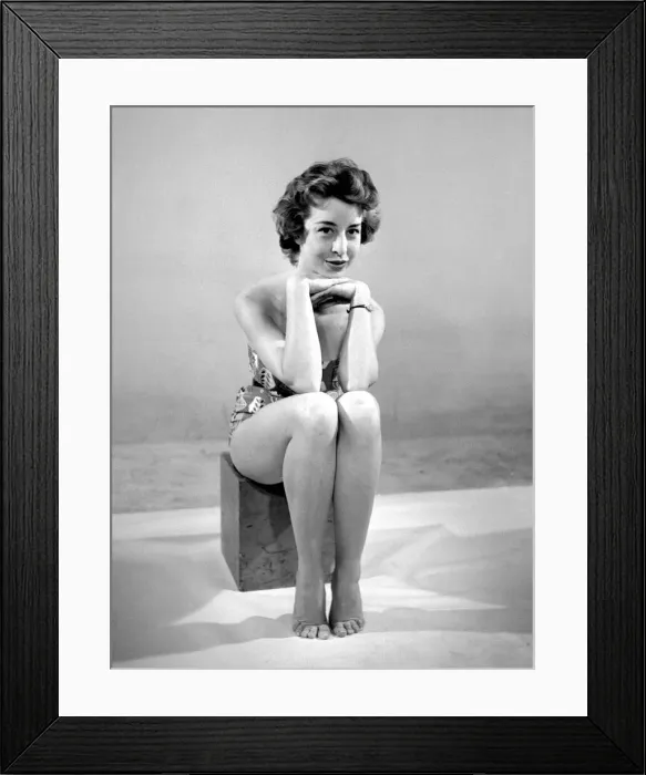 Framed Print : Helen Jessop - the girl who was the pin up of the boys in Korea October 1957 Framed Print : Helen Jessop - the girl who was the pin up of the boys in Korea October 1957