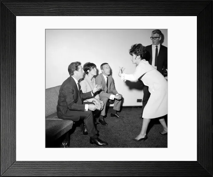 Framed Print : New Panel Game Don t Say a word'Left to right Rehearsing Glenn Framed Print : New Panel Game Don t Say a word'Left to right Rehearsing Glenn