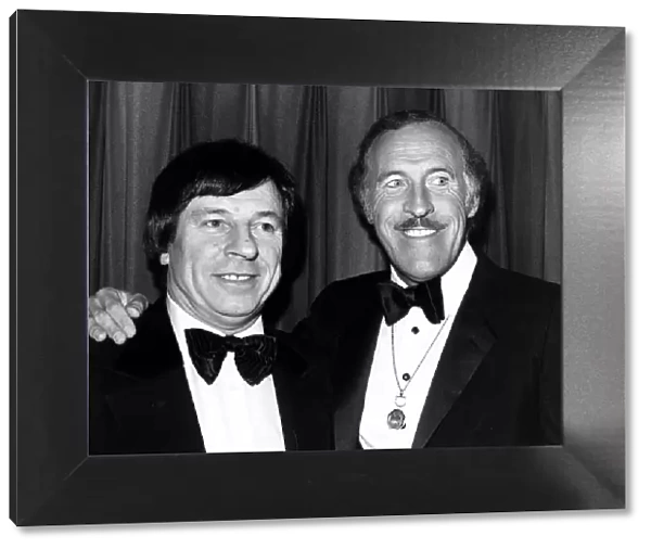 Bruce Forsyth pictured with Lakeside Club owner Bob Potter February 1982