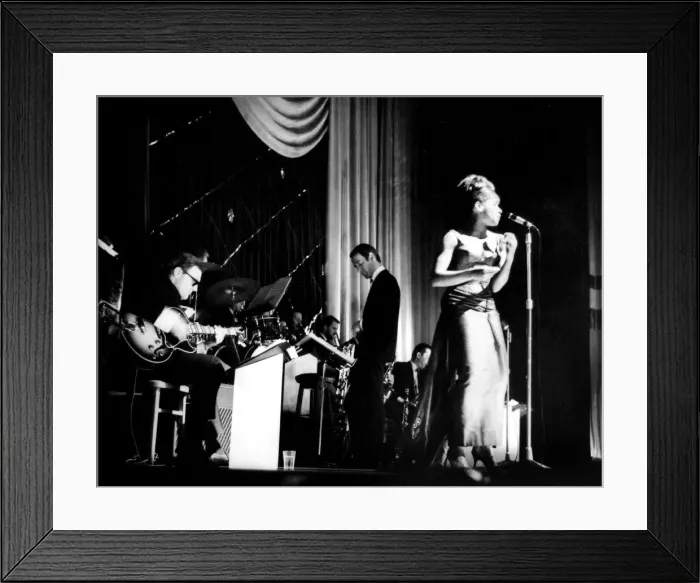 Framed Print : Cardiffs Shirley Bassey pictured during her show at the Capitol Theatre last night Framed Print : Cardiffs Shirley Bassey pictured during her show at the Capitol Theatre last night