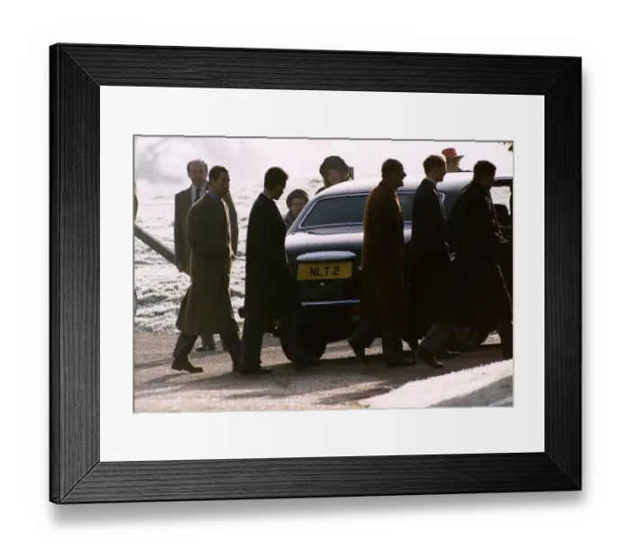 Framed Print : Prince Charles with his father Prince Philip, Prince Edward Framed Print : Prince Charles with his father Prince Philip, Prince Edward