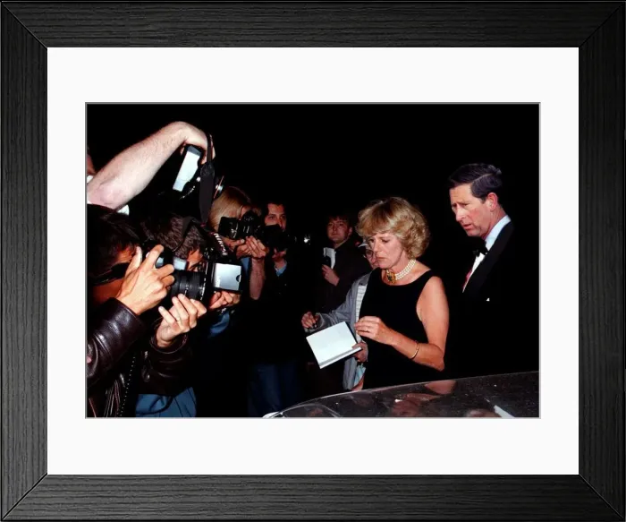 Framed Print : Camilla Parker Bowles arriving at Henry Brockenhurst Framed Print : Camilla Parker Bowles arriving at Henry Brockenhurst