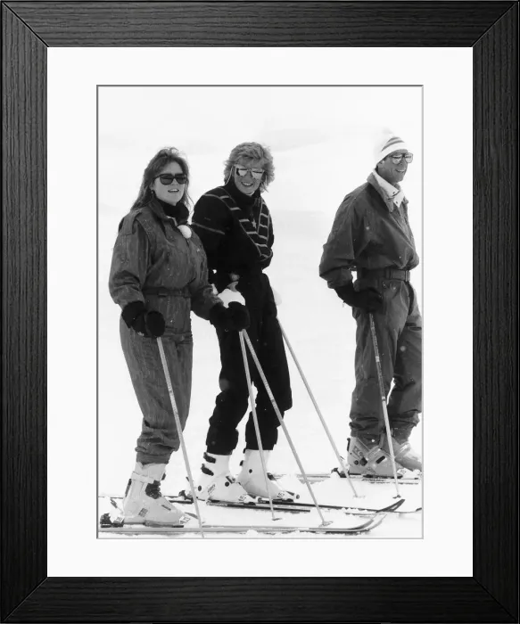 Framed Print : (From left to Right) The Duchess of York Sarah Ferguson Framed Print : (From left to Right) The Duchess of York Sarah Ferguson