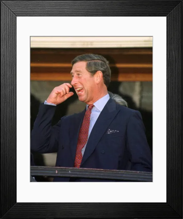 Framed Print : Prince Charles in Berlin Germany September 1996