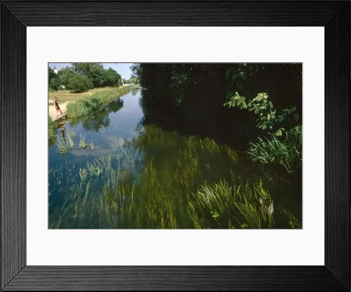 Framed Print : The River Kennet near Aldermaston Framed Print : The River Kennet near Aldermaston
