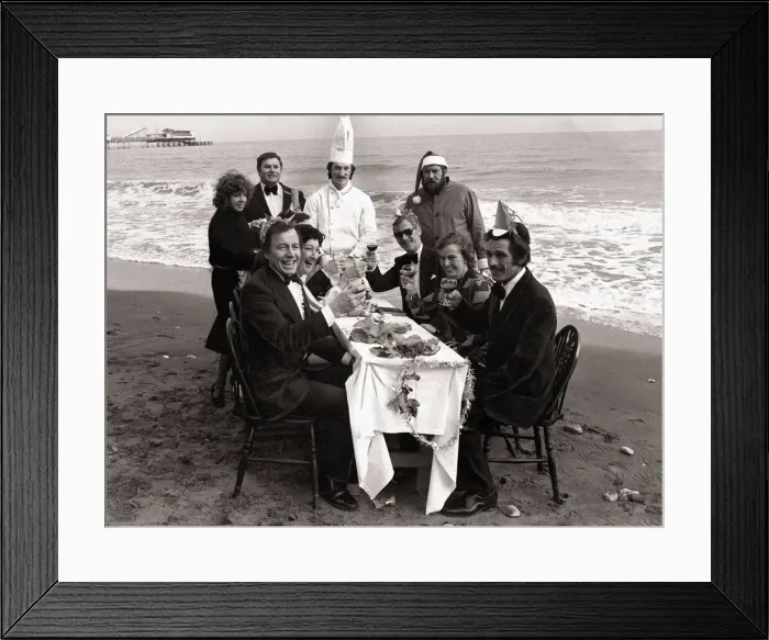 Framed Print : Chritsmas December 1979 The Hoteliers of The Isle of Wight gave themselves a rare