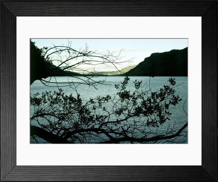 Framed Print : Lake District - Ullswater - June 1974 Framed Print : Lake District - Ullswater - June 1974