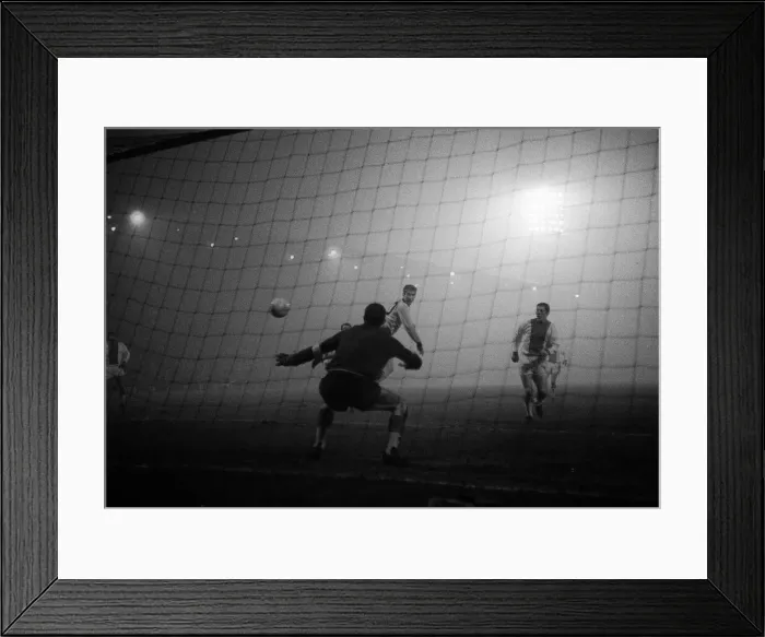 Framed Print : European Cup Second Round Second Leg match at Anfield. Liverpool 2 v Ajax 2 Framed Print : European Cup Second Round Second Leg match at Anfield. Liverpool 2 v Ajax 2