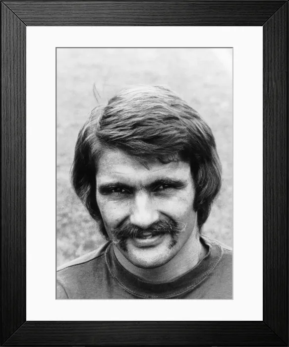 Framed Print : Charlie Cooke Chelsea and Scottish footballer July 1972