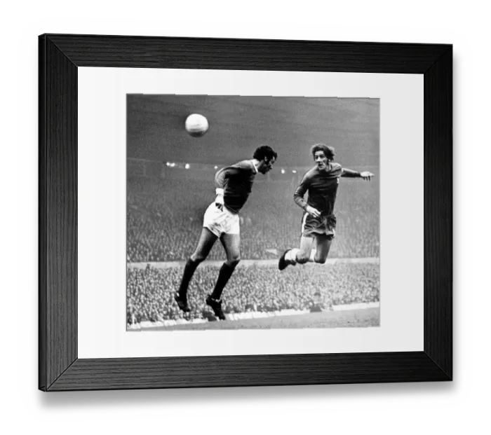 Framed Print : Chelseas Ian Hutchinson Heads for goal during the Manchester United v Chelsea game Framed Print : Chelseas Ian Hutchinson Heads for goal during the Manchester United v Chelsea game