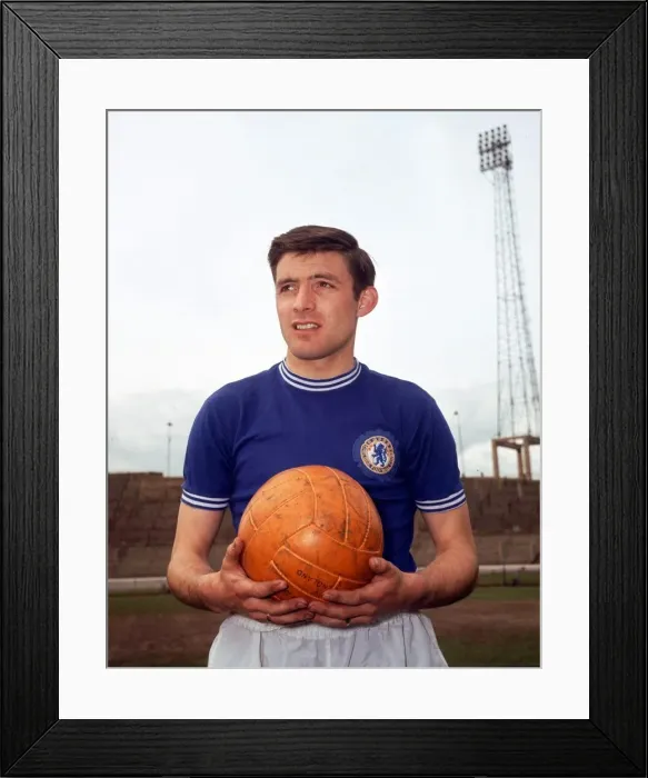 Framed Print : Bobby Tambling - Chelsea - may 1963 Framed Print : Bobby Tambling - Chelsea - may 1963
