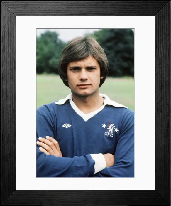 Framed Print : Ray Wilkins - Chelsea - July 1976 msi D Price Framed Print : Ray Wilkins - Chelsea - July 1976 msi D Price