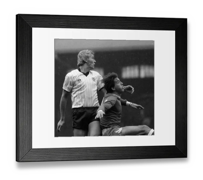 Framed Print : English League Division Two match at Craven Cottage. Fulham 5 v Swansea 0 Framed Print : English League Division Two match at Craven Cottage. Fulham 5 v Swansea 0