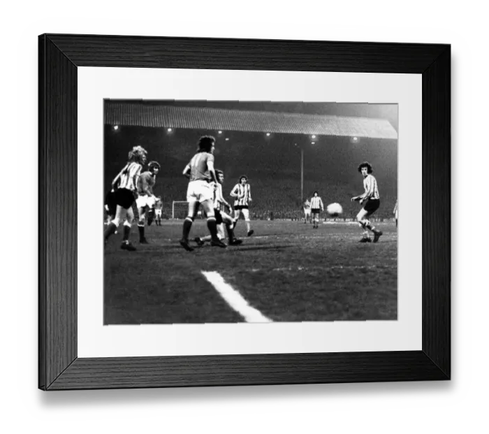 Framed Print : Sunderland Associated Football Club - FA Cup 5th round replay against Manchester City 27