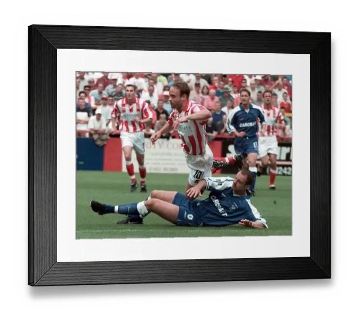 Framed Print : English League Division Two match. Cheltenham 0 v Rochdale 2 Framed Print : English League Division Two match. Cheltenham 0 v Rochdale 2