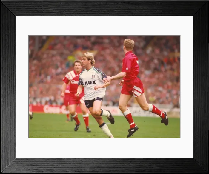Framed Print : Sunderland Associated Football Club - FA Cup Final against Liverpool 9 May 1992