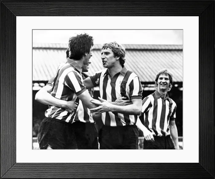 Framed Print : Sunderland Associated Football Club - Action from Sunderland v Birmingham 7 May 1977