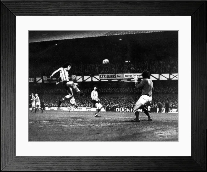 Framed Print : Sunderland Associated Football Club - FA Cup 5th round replay against Manchester City 27