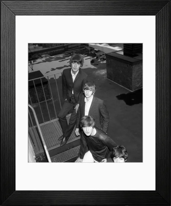 Framed Print : The Beatles before playing the Opera House Blackpool 16 August 1964 Framed Print : The Beatles before playing the Opera House Blackpool 16 August 1964