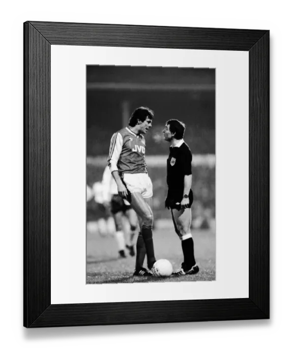 Framed Print : Tottenham Hotspur v Arsenal League Cup Semi Final 2nd leg replay at White Hart Lane 4th