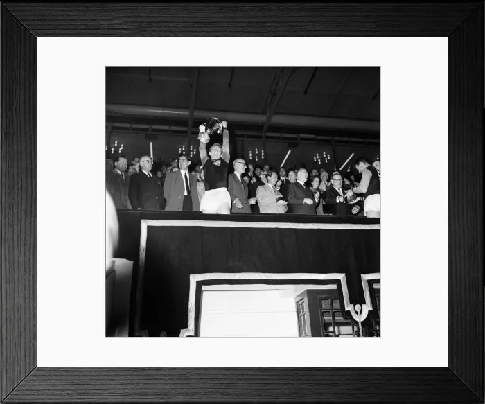 Framed Print : European Cup Winners Cup Final at Wembley Stadium. West Ham United 2 v 1860 Munich Framed Print : European Cup Winners Cup Final at Wembley Stadium. West Ham United 2 v 1860 Munich