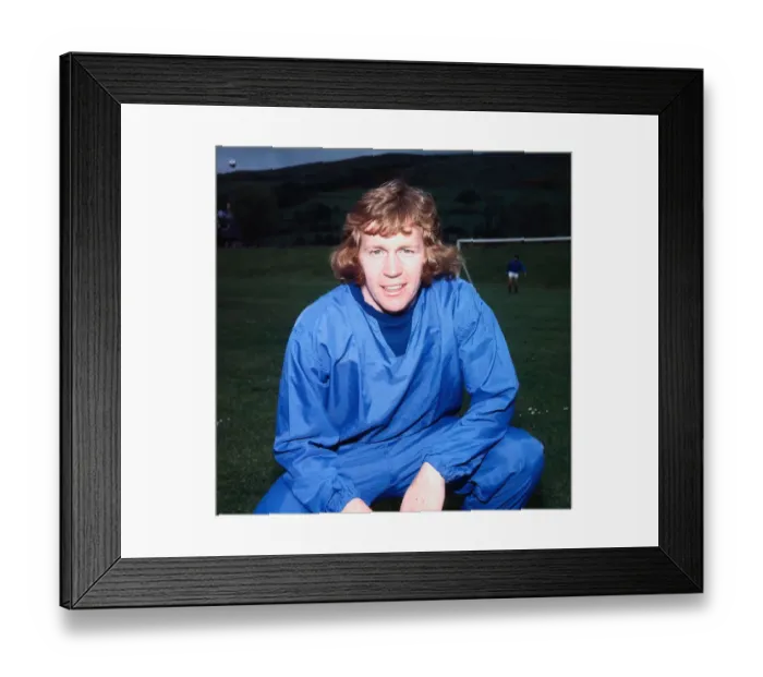 Framed Print : John Blackley Hibs HIbernian football player 1978 Framed Print : John Blackley Hibs HIbernian football player 1978