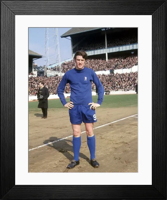 Framed Print : Ian Hutchinson Chelsea 1969 football Spurs v Framed Print : Ian Hutchinson Chelsea 1969 football Spurs v