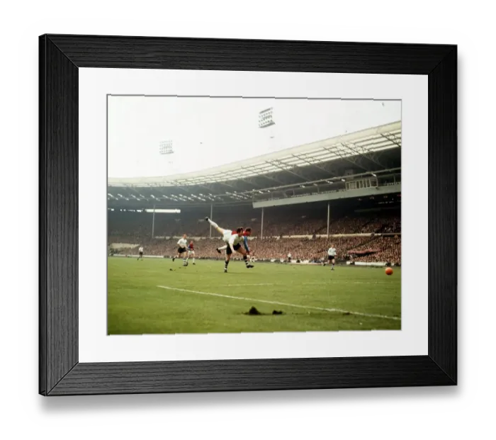 Framed Print : FA Cup Final 1964 West Ham United v. Preston North End. 2nd May 1964