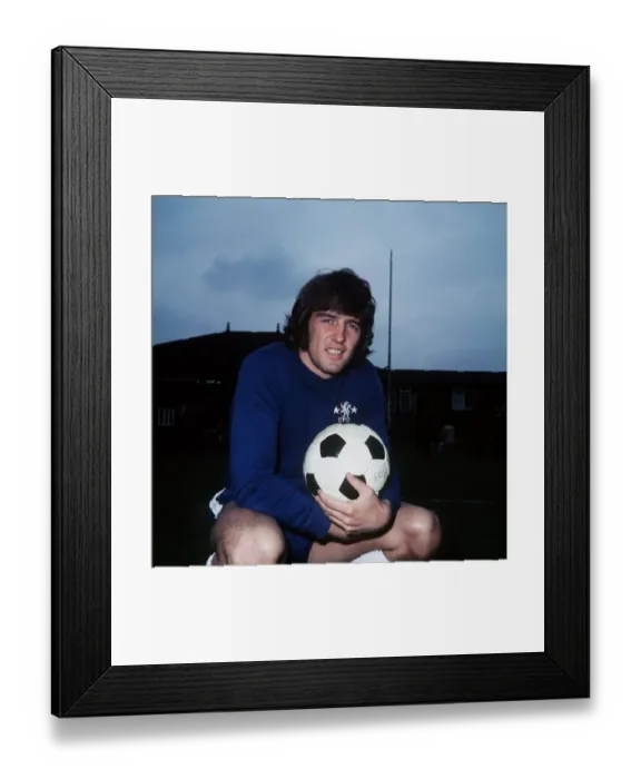 Framed Print : Ian Hutchinson Chelsea 1972