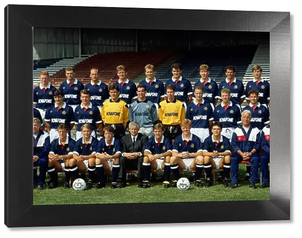 Dundee football team squad September 1989