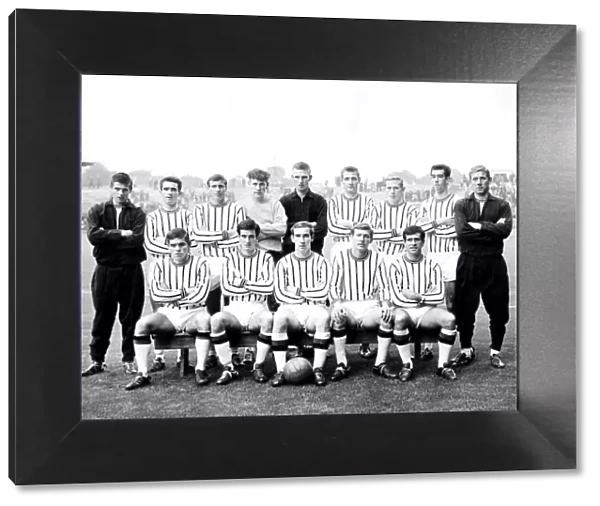 Dunfermline Athletic Football Team 1966  /  1967 back row