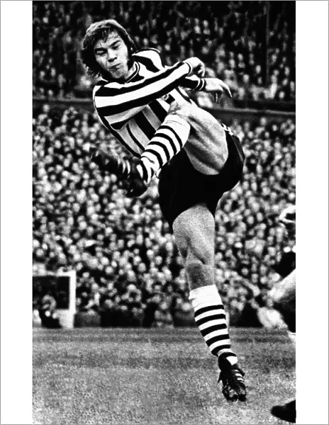 Malcolm MacDonald in action for Newcastle It was no surprise when crowd
