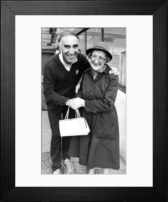 Framed Print : Sunderland Associated Football Club - Sunderland fan Jessie Crane, 75 Framed Print : Sunderland Associated Football Club - Sunderland fan Jessie Crane, 75