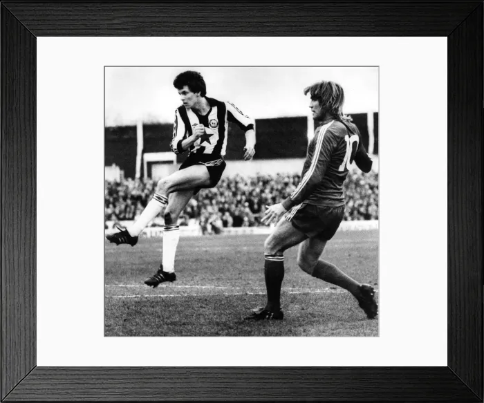 Framed Print : Newcastle United v QPR. Kenny Wharton. 07 / 02 / 81 Framed Print : Newcastle United v QPR. Kenny Wharton. 07 / 02 / 81