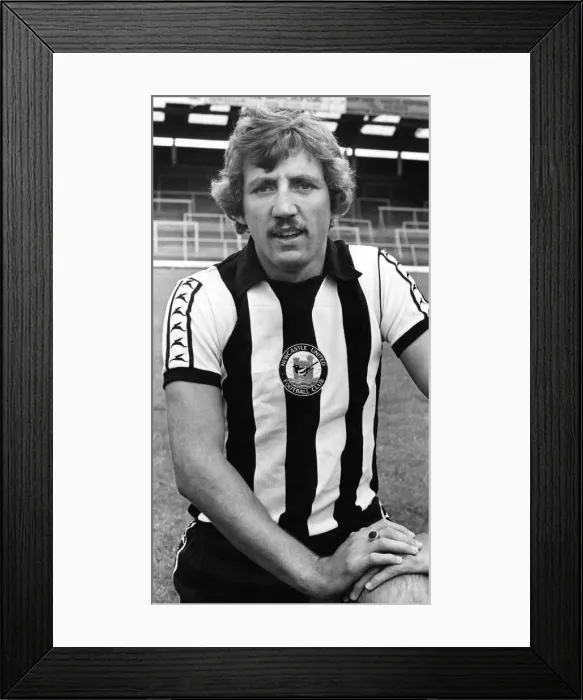 Framed Print : Alan Kennedy of Newcastle United. July, 1977 Framed Print : Alan Kennedy of Newcastle United. July, 1977