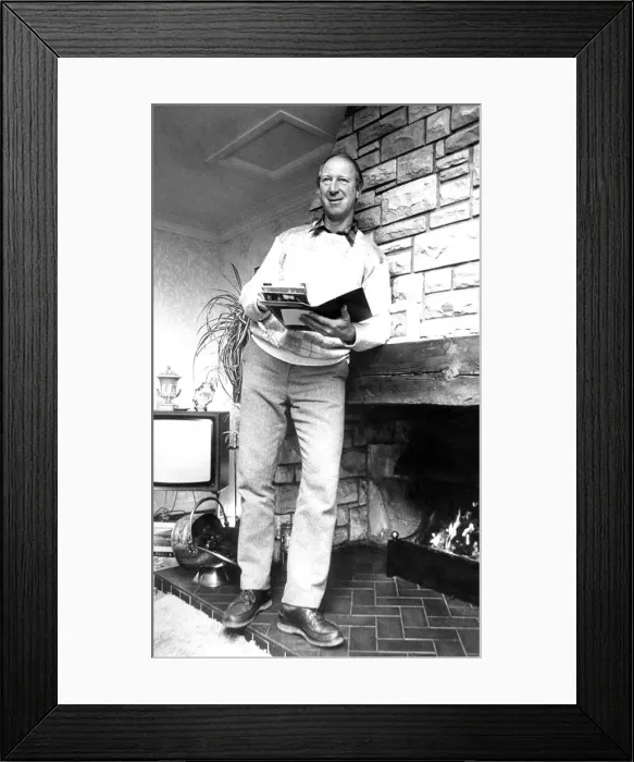 Framed Print : Republic of Ireland manager Jack Charlton in December 1989