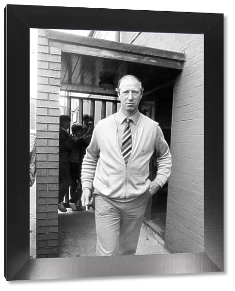 Jack Charlton leaving St. James Park for the last time as manager in August 1985