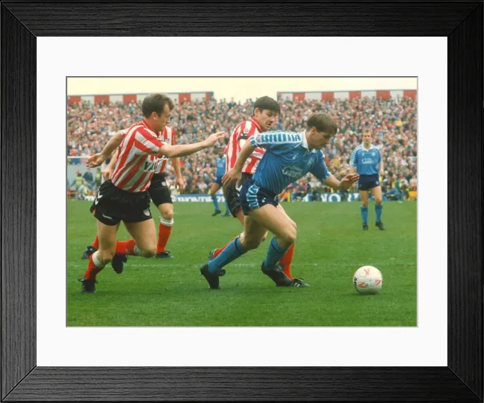 Framed Print : Sunderland Associated Football Club - Action from Sunderland v Middlesbrough 20 April Framed Print : Sunderland Associated Football Club - Action from Sunderland v Middlesbrough 20 April