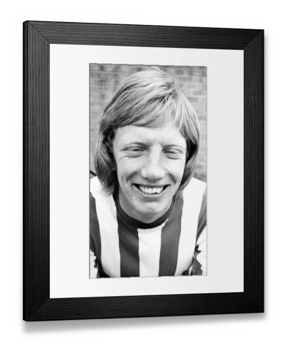 Framed Print : Sunderland Associated Football Club - Footballer Mick Horswill 11 July 1972 Framed Print : Sunderland Associated Football Club - Footballer Mick Horswill 11 July 1972