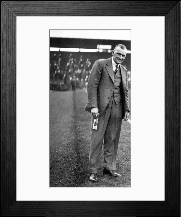 Framed Print : Andy Cunnigham - Newcastle United Uniteds first manager