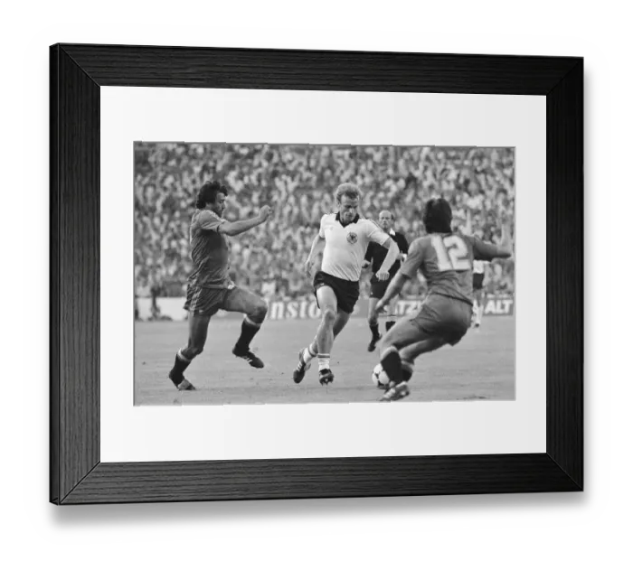 Framed Print : 1982 World Cup Finals Second Round Group B match in Madrid, Spain