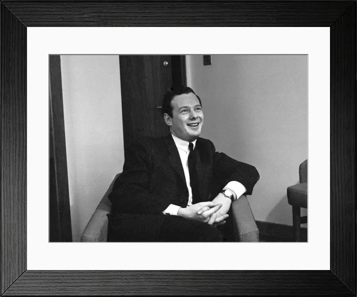 Framed Print : Pop Group The Beatles October 1963 Manager Brian Epstein Framed Print : Pop Group The Beatles October 1963 Manager Brian Epstein