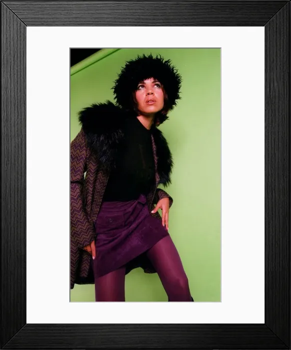 Framed Print : PIC SHOWS PSYCHEDELIC FUR FASHION Framed Print : PIC SHOWS PSYCHEDELIC FUR FASHION