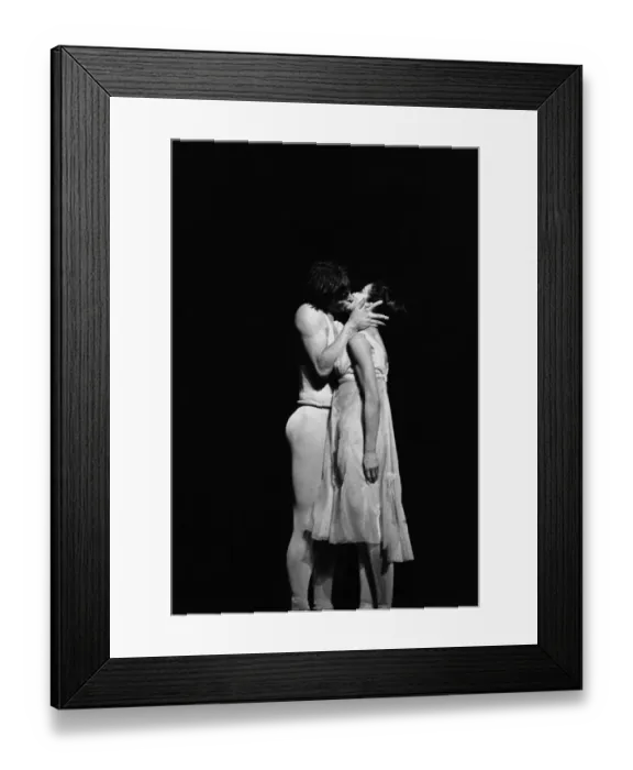 Framed Print : Rudolf Nureyev and Margot Fonteyn seen here at the presss photo call for the Royal Framed Print : Rudolf Nureyev and Margot Fonteyn seen here at the presss photo call for the Royal