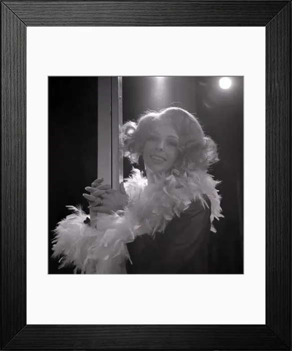 Framed Print : Marion Montgomery Jazz Singer October 1969 starring in the Cole Porter comedy Framed Print : Marion Montgomery Jazz Singer October 1969 starring in the Cole Porter comedy