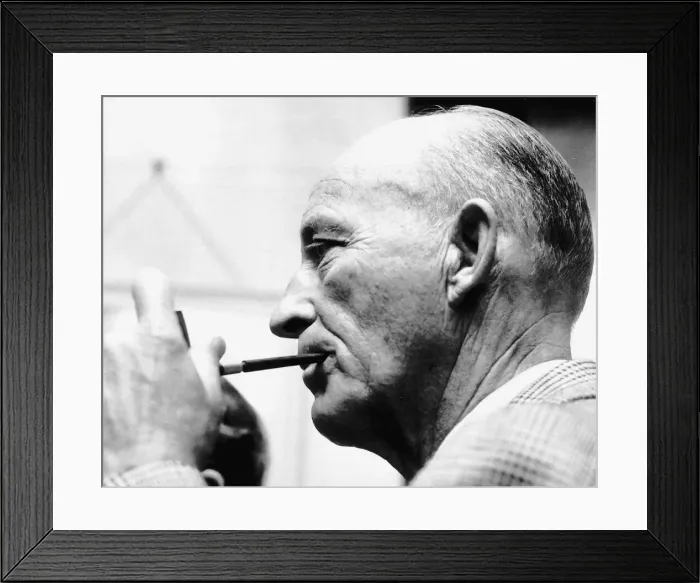 Framed Print : Bing Crosby who part owns one of the Derby runners was a VIP guest at the Press Club Pre Framed Print : Bing Crosby who part owns one of the Derby runners was a VIP guest at the Press Club Pre