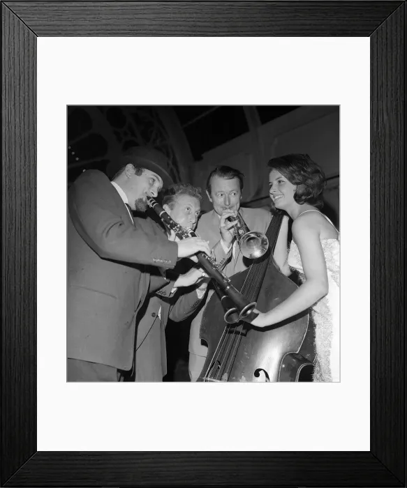 Framed Print : Birthday - Humphrey Lyttelton born 23 May 1921 BlackPool Pop