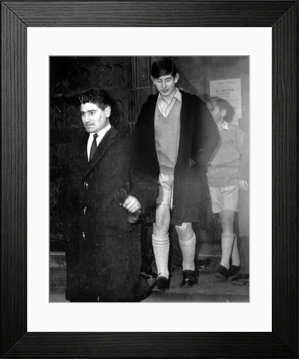 Framed Print : Prince Charles at St Giless Cathedral, Edinburgh, for a school concert of religious Framed Print : Prince Charles at St Giless Cathedral, Edinburgh, for a school concert of religious