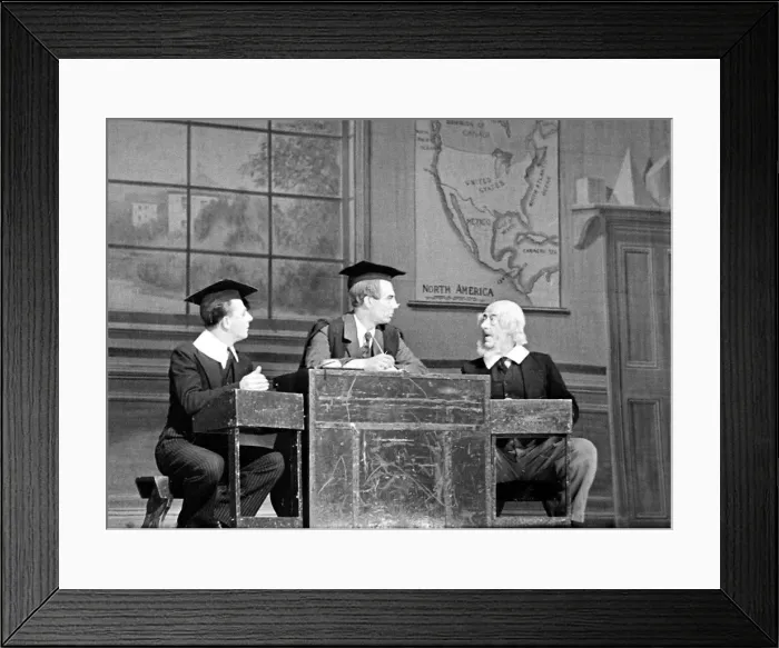 Framed Print : Will Hay junior seen here on the London stage Circa 1936 Framed Print : Will Hay junior seen here on the London stage Circa 1936